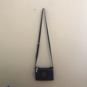 Navy Blue Michael Kors Crossbody Bag